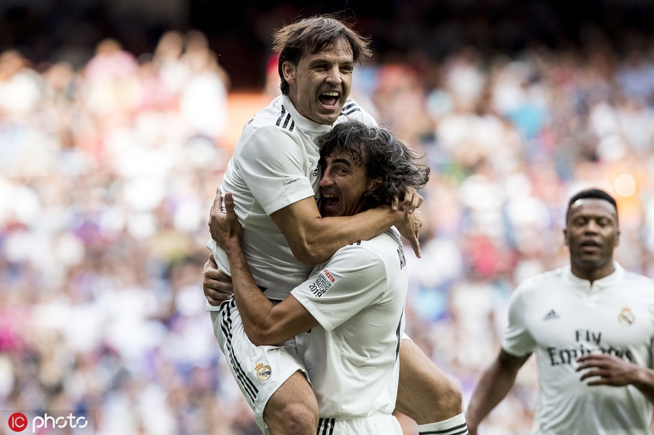 慈善赛皇马传奇5-4切尔西传奇