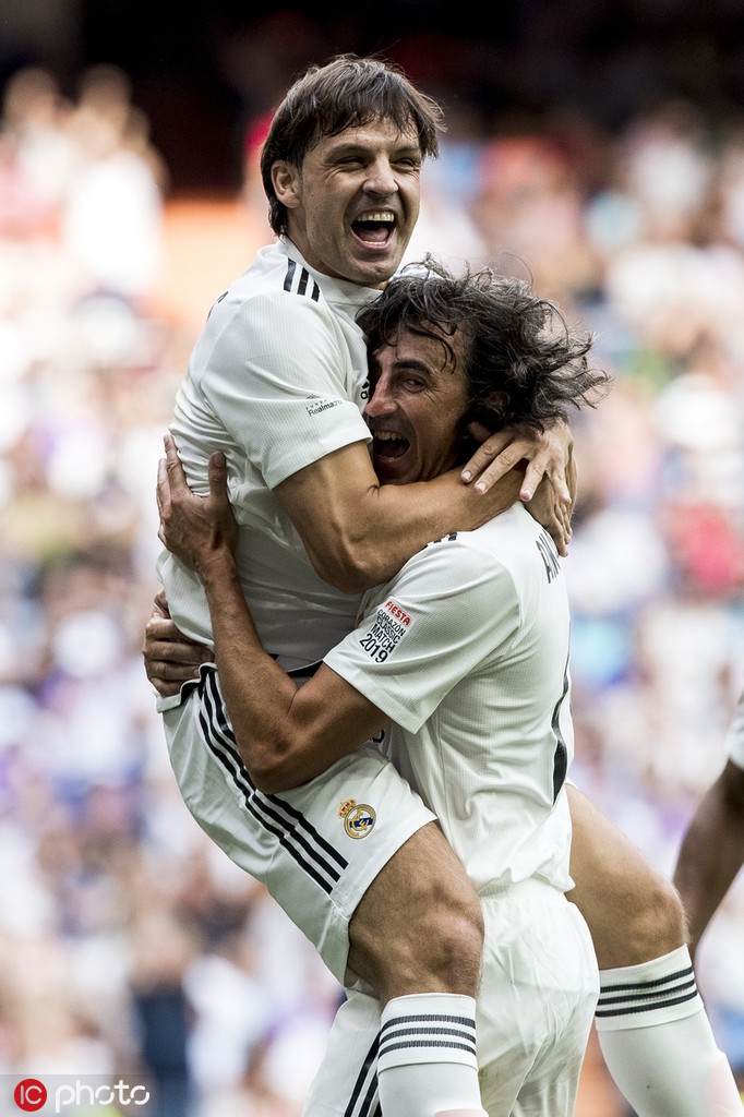 慈善赛皇马传奇5-4切尔西传奇