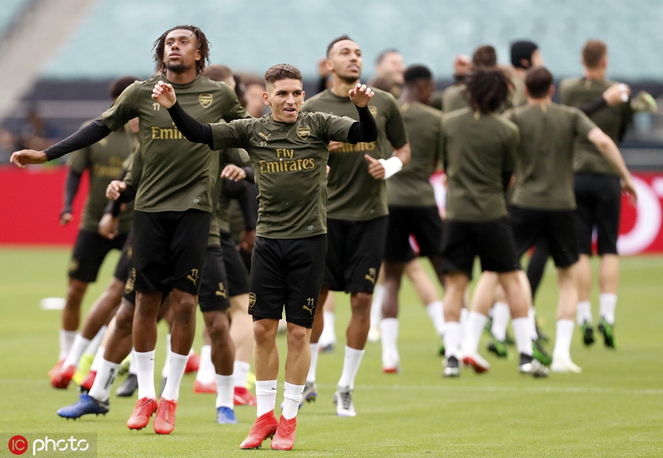 团结一致！阿森纳踩场备战决赛