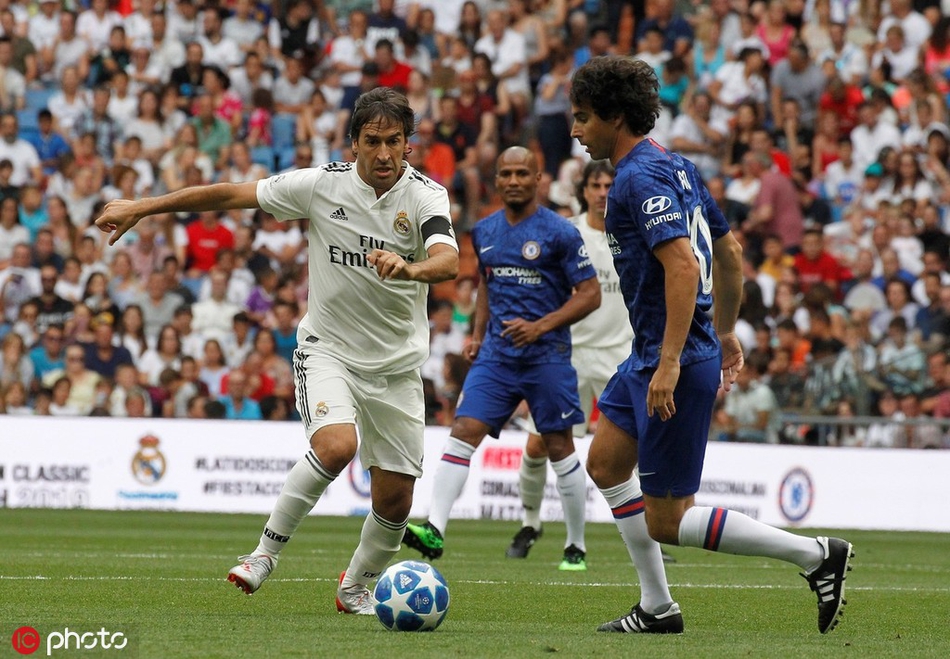 慈善赛皇马传奇5-4切尔西传奇