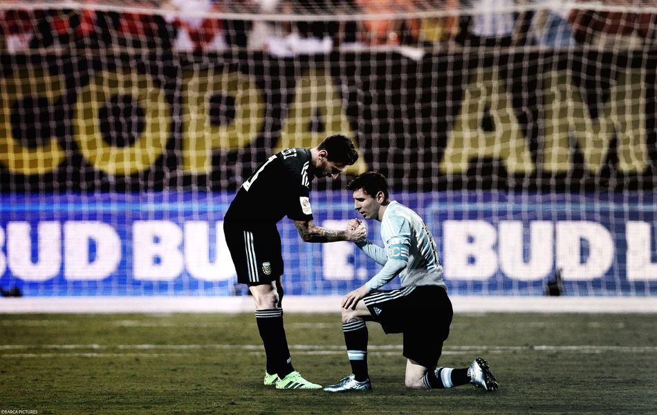 从男孩到男人 祝梅西32岁生日快乐