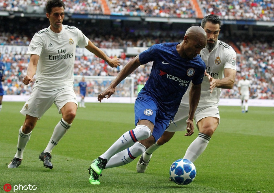 慈善赛皇马传奇5-4切尔西传奇