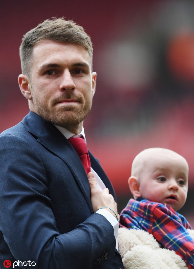 再见枪手！拉姆塞泪别阿森纳