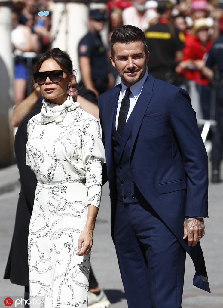 拉莫斯大婚 小贝都来了 皮克C罗不在