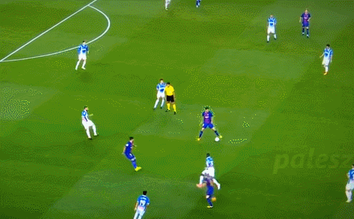 毒瘤？谁还能像他一样给梅西传球