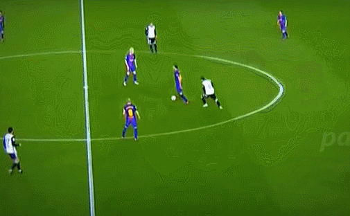 毒瘤？谁还能像他一样给梅西传球