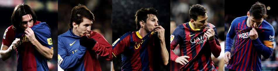 从男孩到男人 祝梅西32岁生日快乐