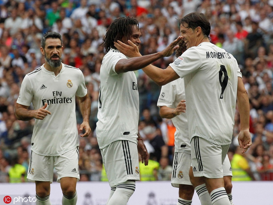 慈善赛皇马传奇5-4切尔西传奇