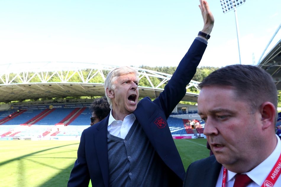 1年前的今天 温格的阿森纳最后1战