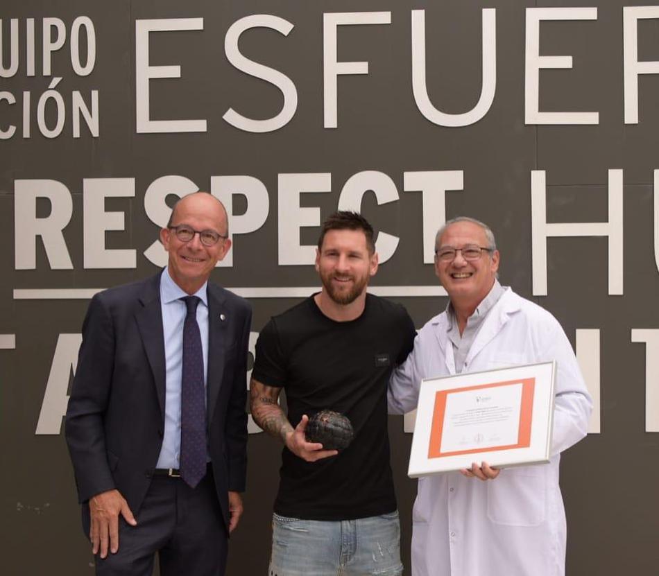 梅西获2019年足球教育大奖