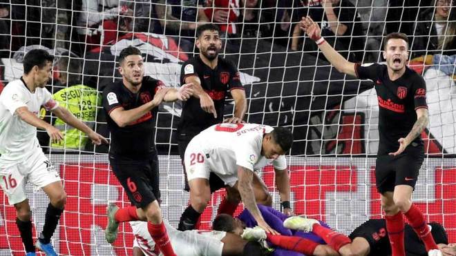 马竞1-1战平塞维利亚