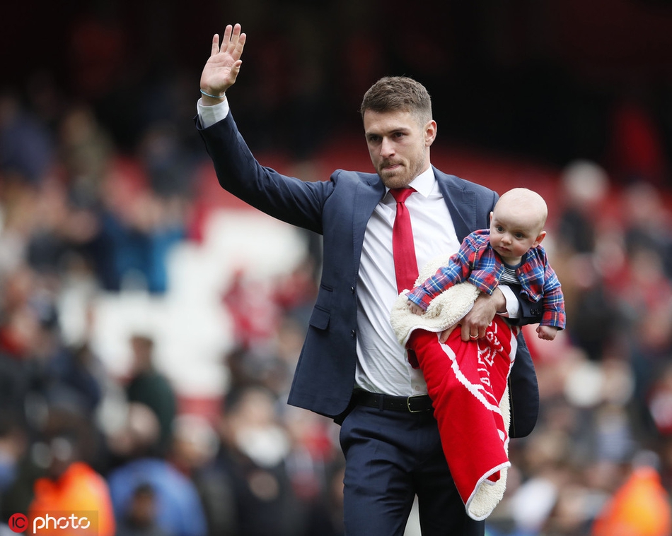 再见枪手！拉姆塞泪别阿森纳