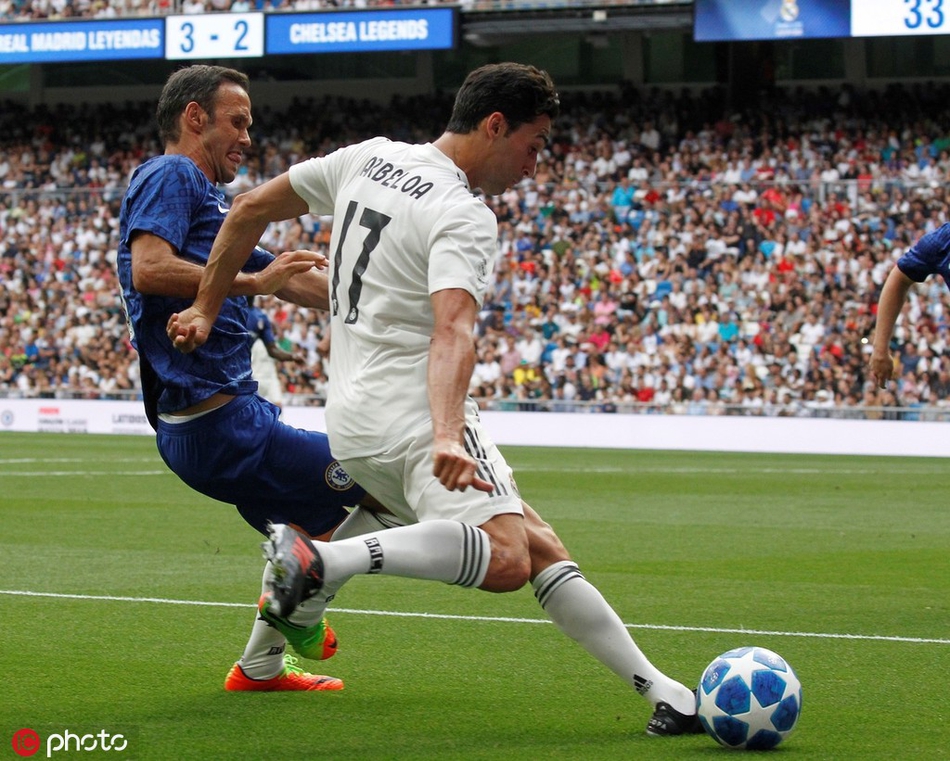 慈善赛皇马传奇5-4切尔西传奇