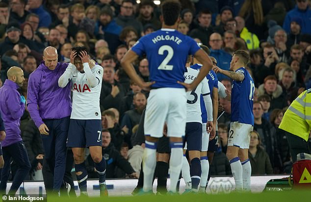 恐怖!孙兴O令英超名将90度断腿