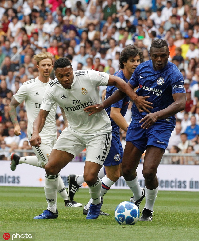 慈善赛皇马传奇5-4切尔西传奇