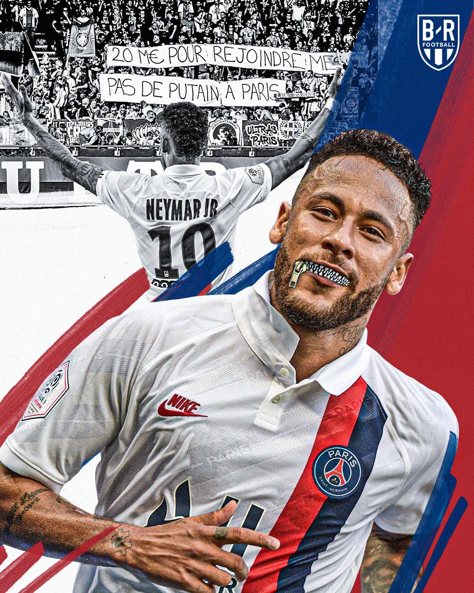 巴黎球迷全场狂嘘,内马尔用倒钩绝杀回击