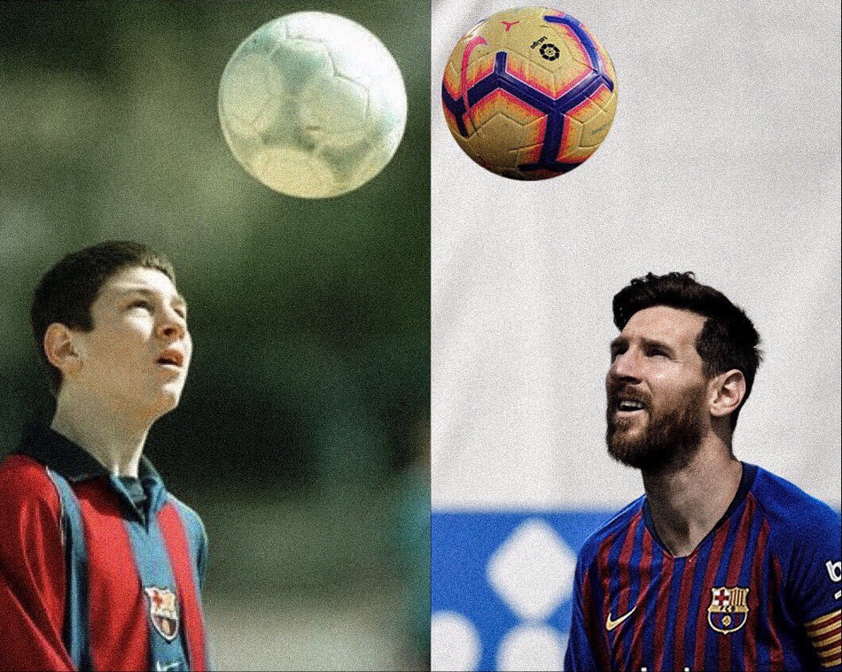 从男孩到男人 祝梅西32岁生日快乐