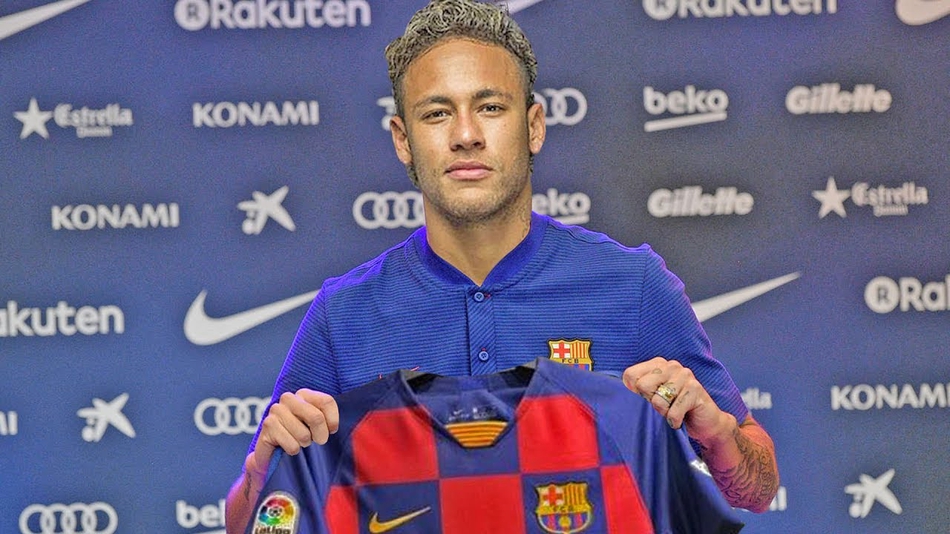 内马尔真要回巴萨了？球迷花式P图