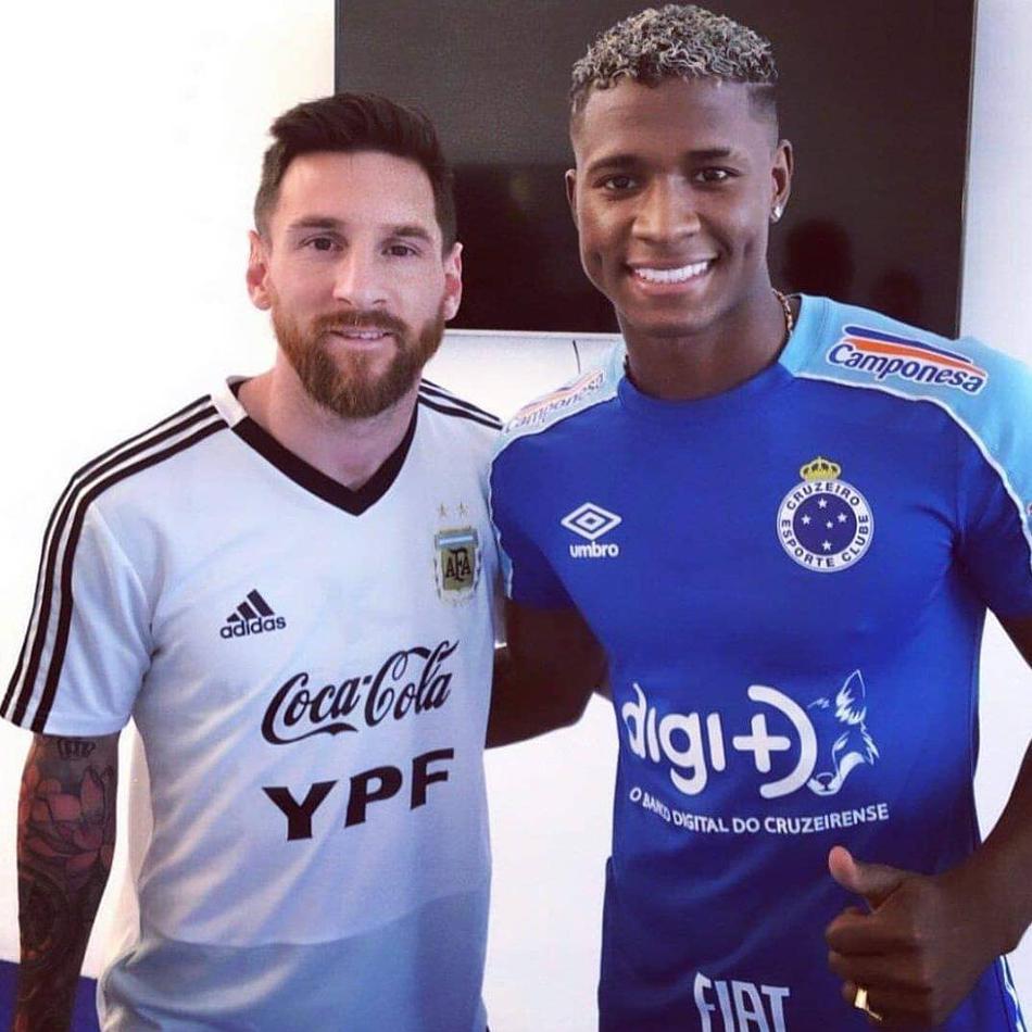 梅西太忙！巴甲球员都是他球迷