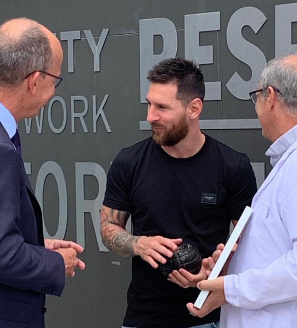 梅西获2019年足球教育大奖