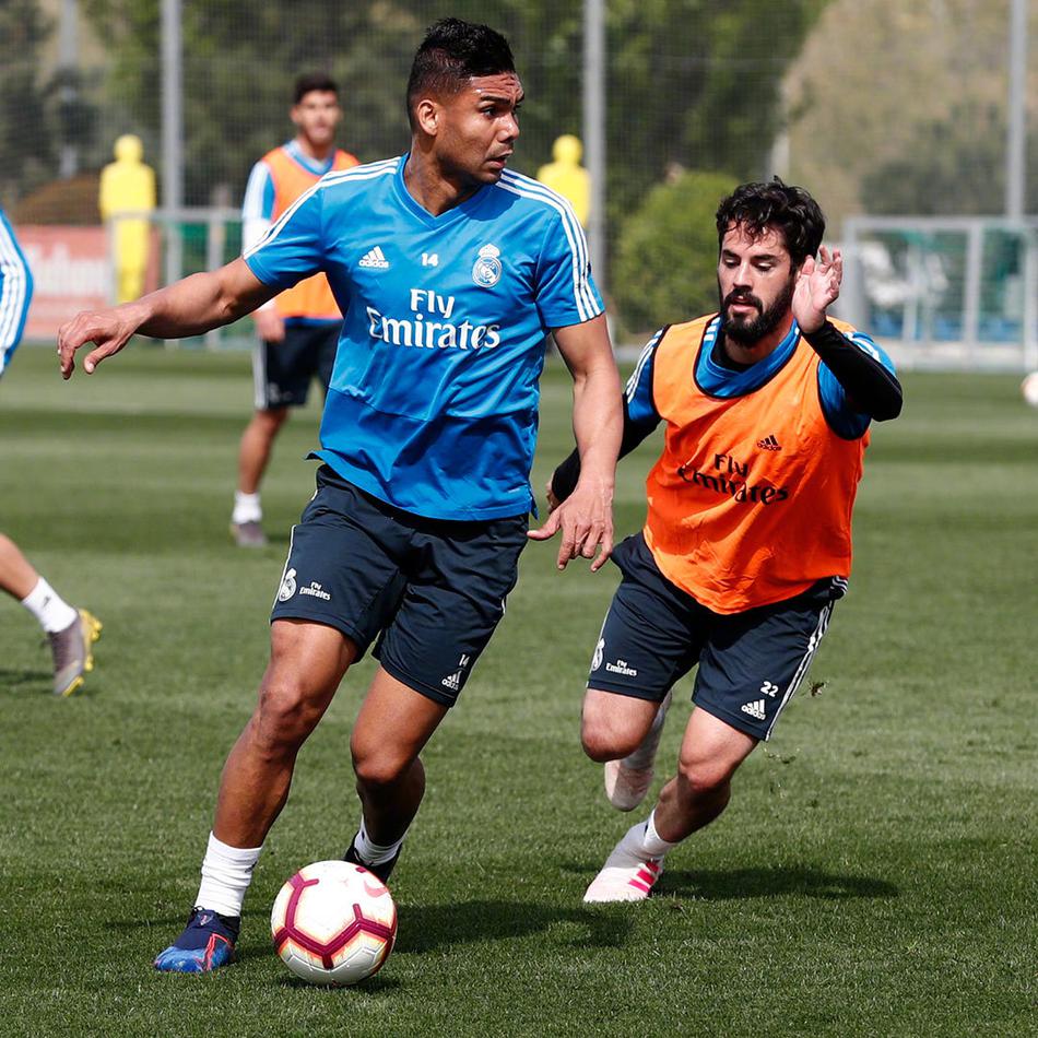 皇马备战西甲 克罗斯缺席