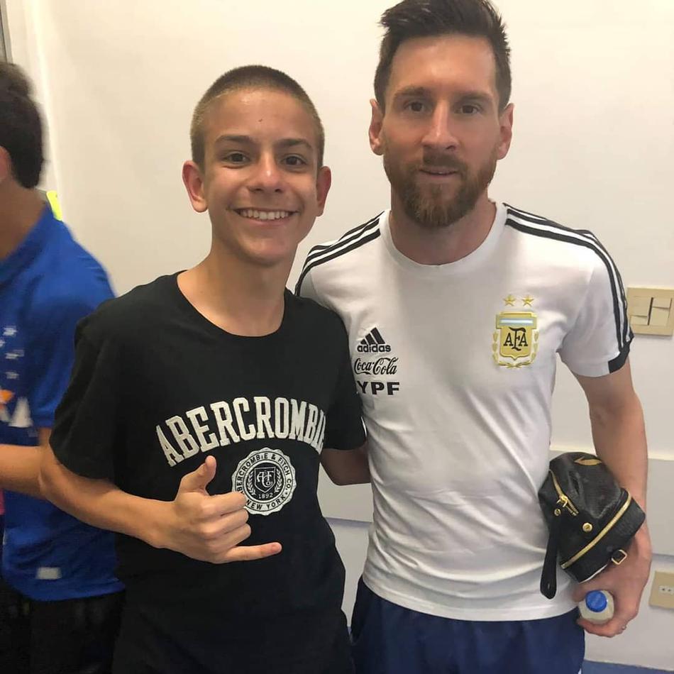 梅西太忙！巴甲球员都是他球迷