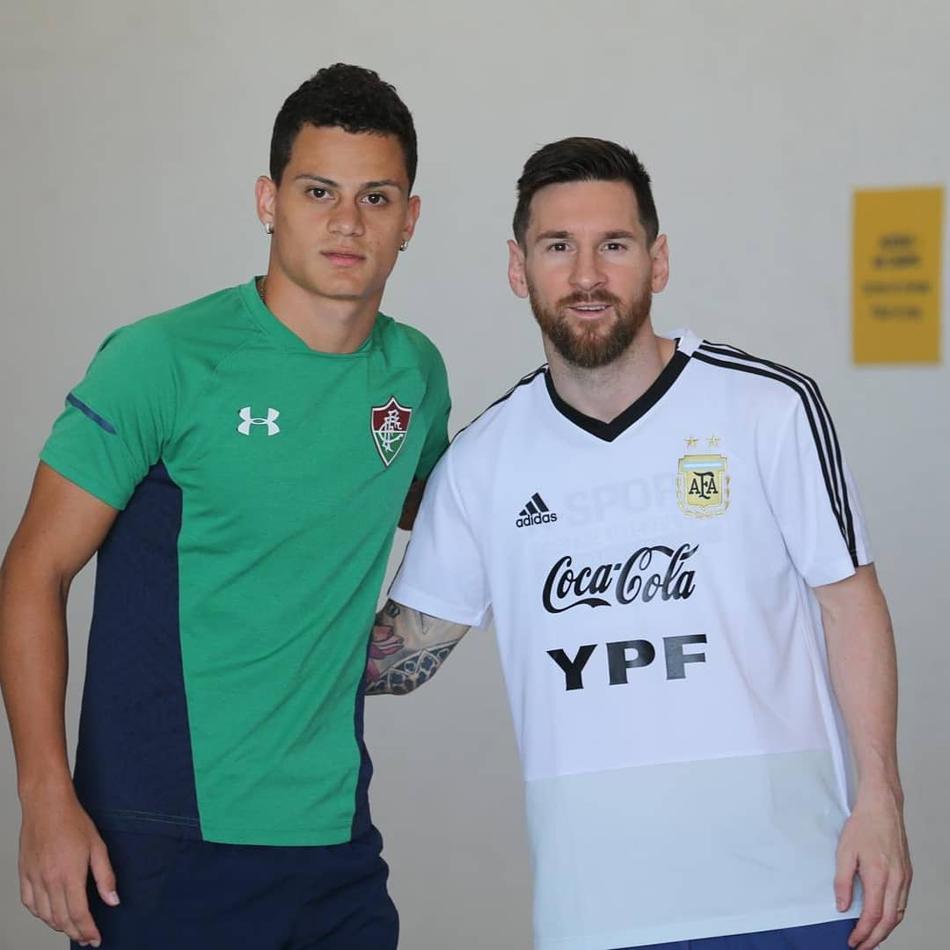 梅西太忙！巴甲球员都是他球迷