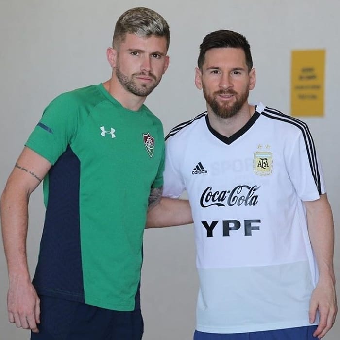 梅西太忙！巴甲球员都是他球迷