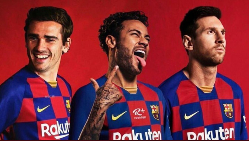 内马尔真要回巴萨了？球迷花式P图