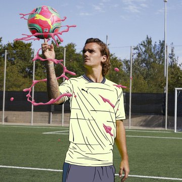 西甲公布冬季用球 红配绿大花袄色