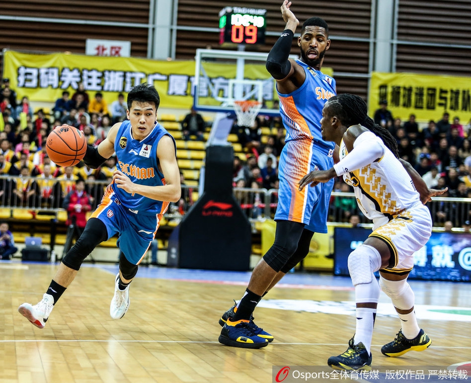 CBA第13轮：广厦120-99四川