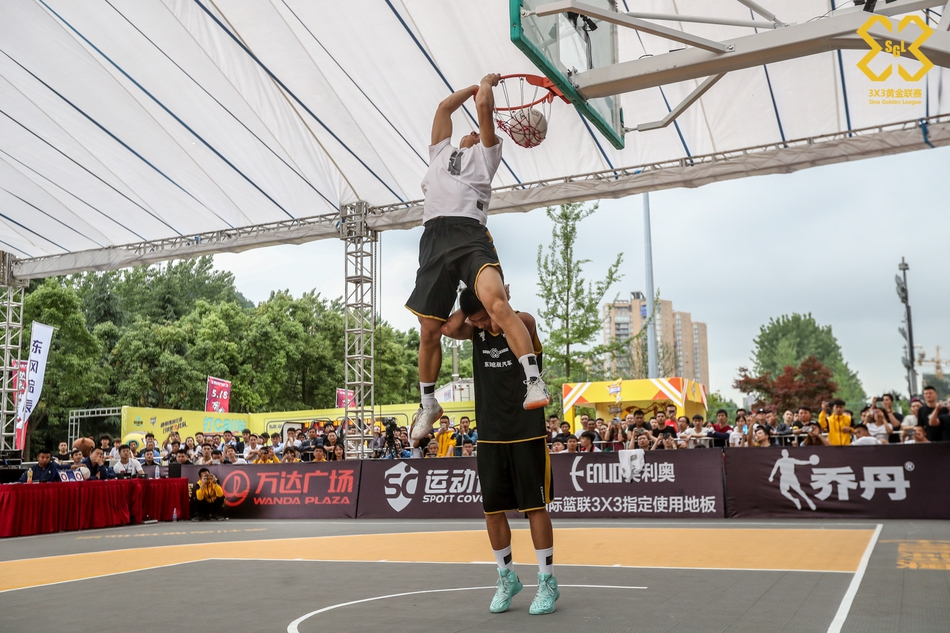 黄金联赛贵阳站决赛日扣篮赛