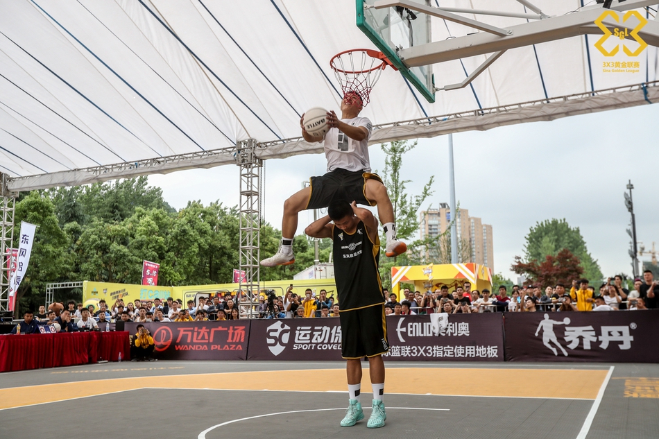 黄金联赛贵阳站决赛日扣篮赛
