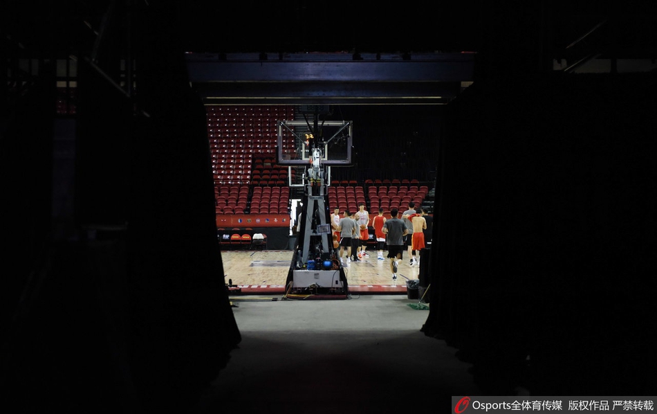 中国男篮备战NBA夏季联赛