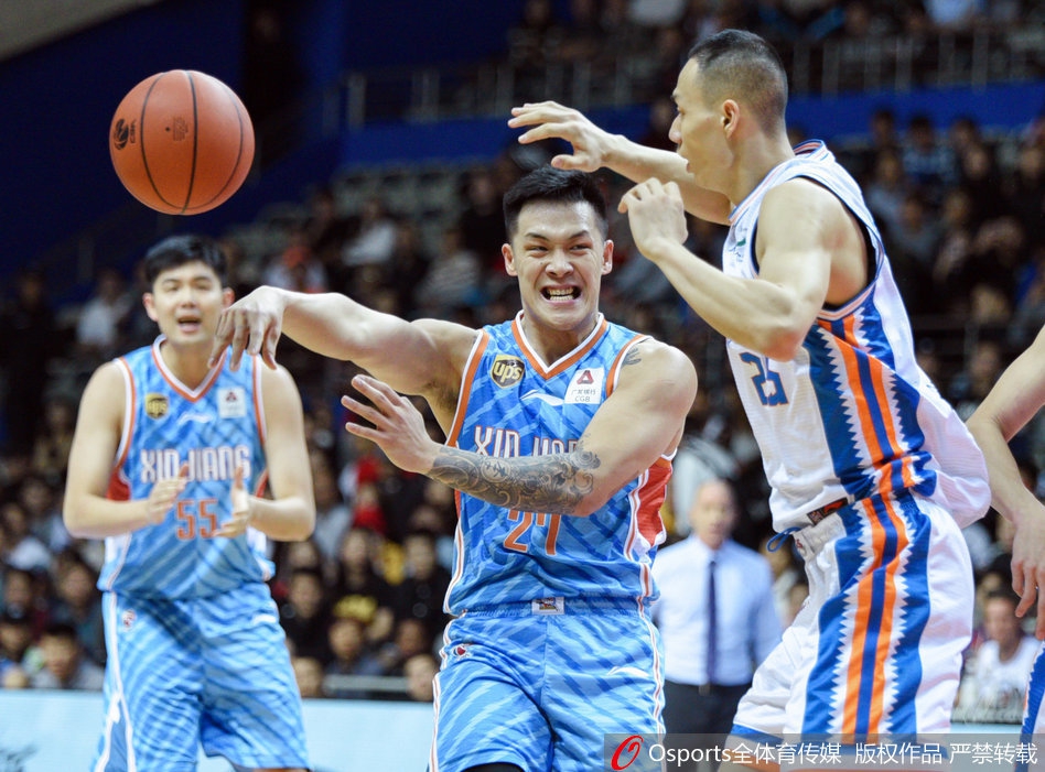 CBA第13轮：上海105-95新疆