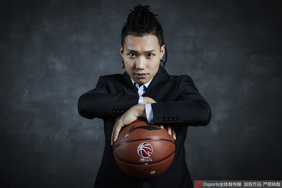 CBA选秀大会球员拍摄正装写真
