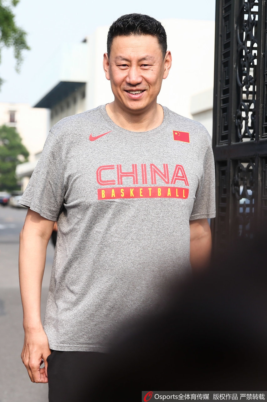 中国男篮集结备战篮球世界杯