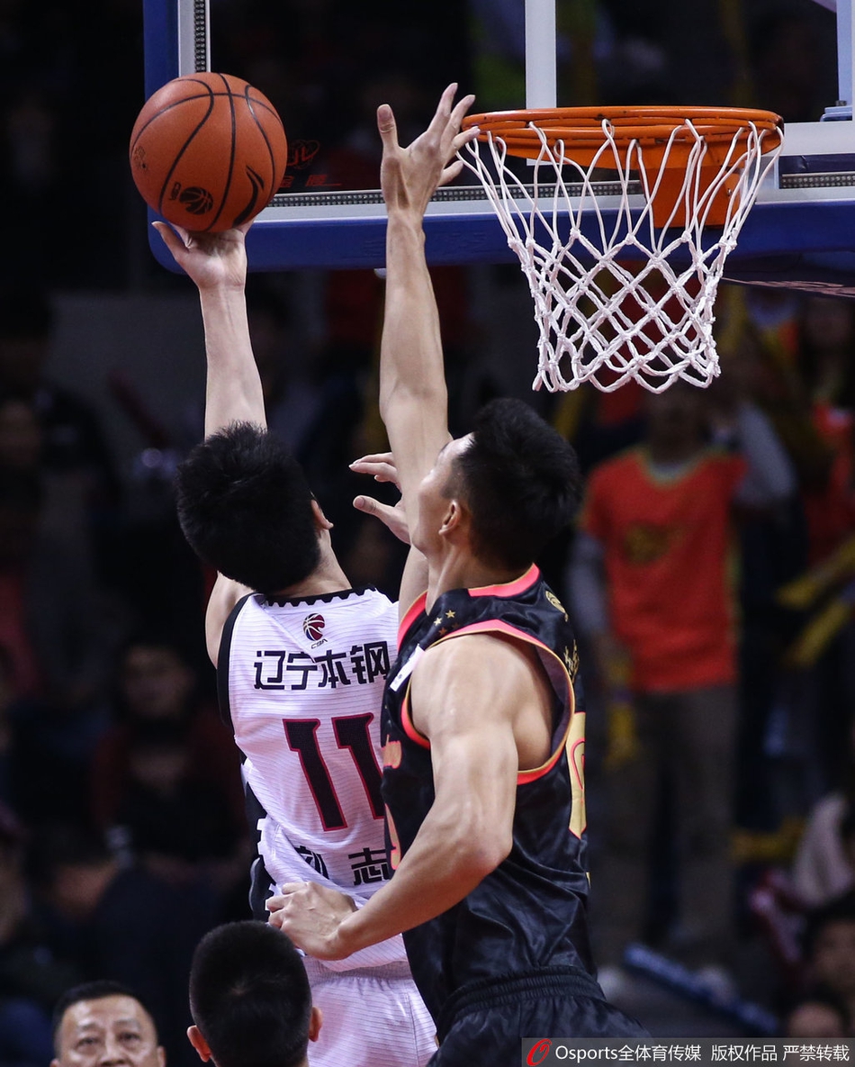 CBA第45轮:广东vs辽宁
