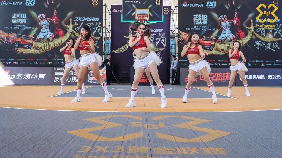 黄金联赛全国赛啦啦队热舞助威