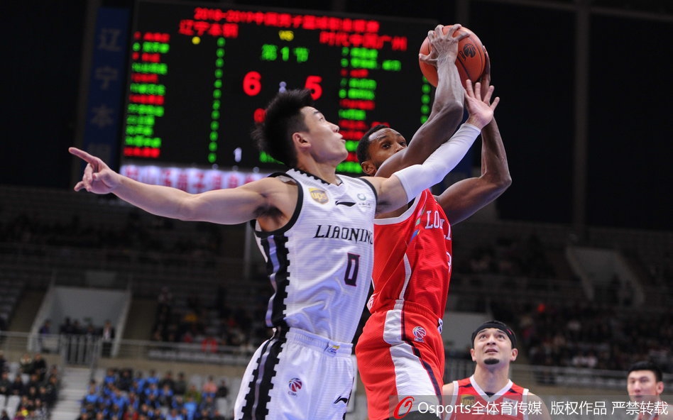 CBA第12轮：辽宁120-108广州