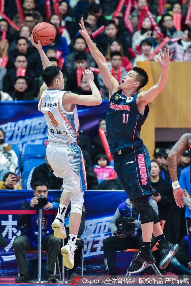 CBA第26轮：四川101-108广东