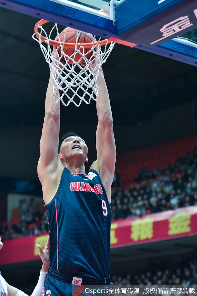 CBA第26轮：四川101-108广东