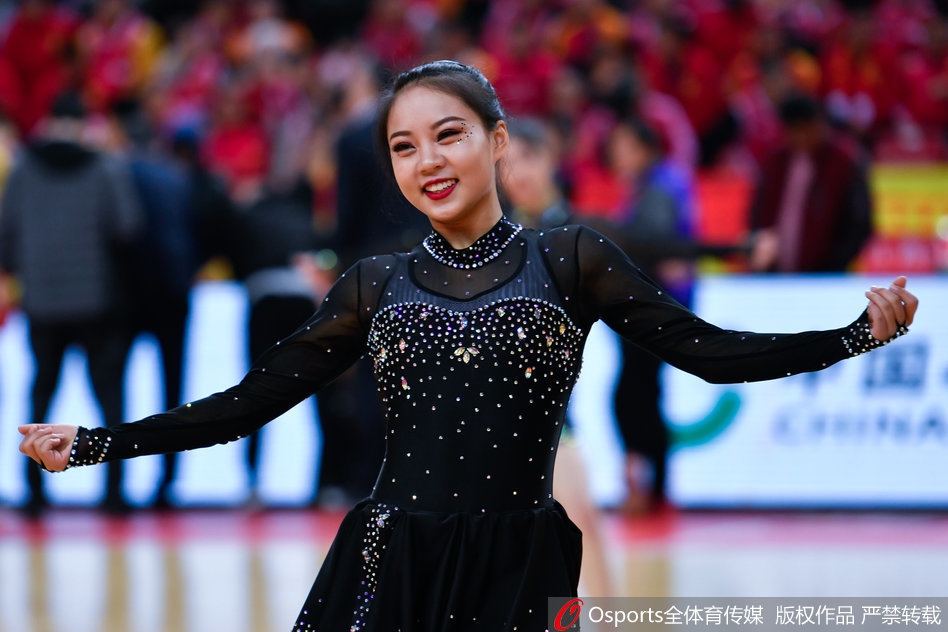 CBA第27轮啦啦队精彩瞬间