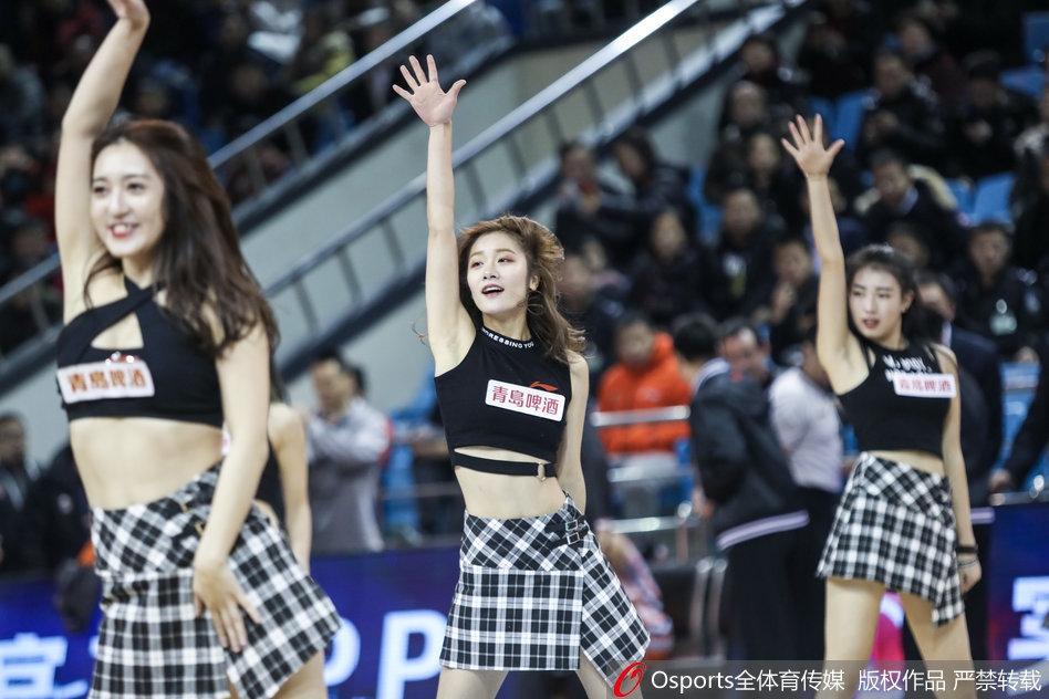 CBA第27轮啦啦队精彩瞬间