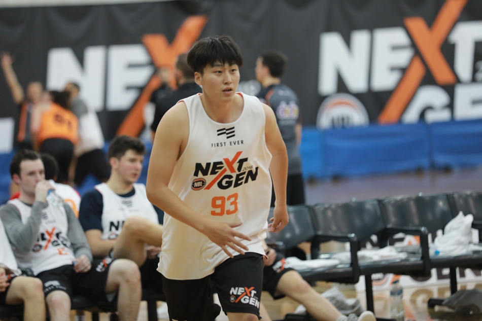 3x3黄金联赛精英球员(张梓祎,章智,李琳和闫帅)目前正在澳洲nbl联赛