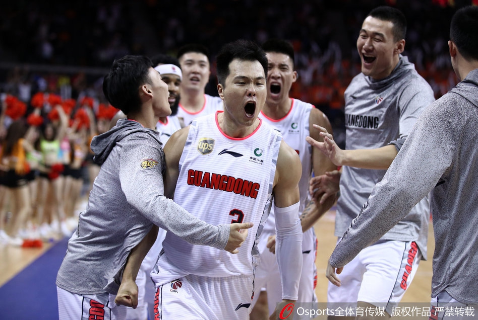 CBA第7轮：广东绝杀新疆精彩合集