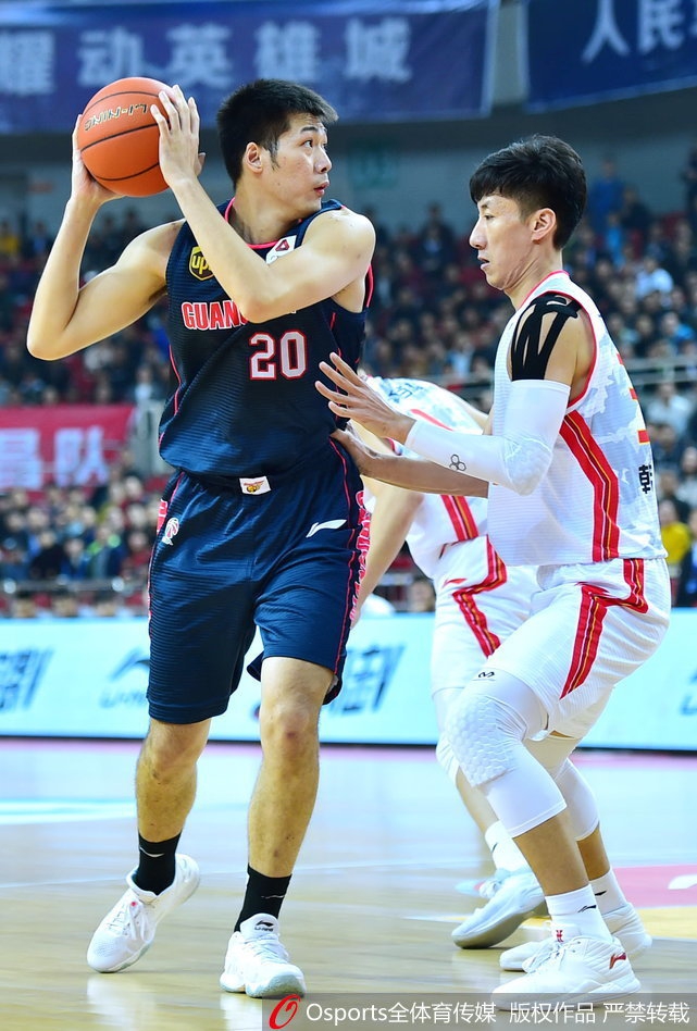 CBA第10轮:八一96-104广东