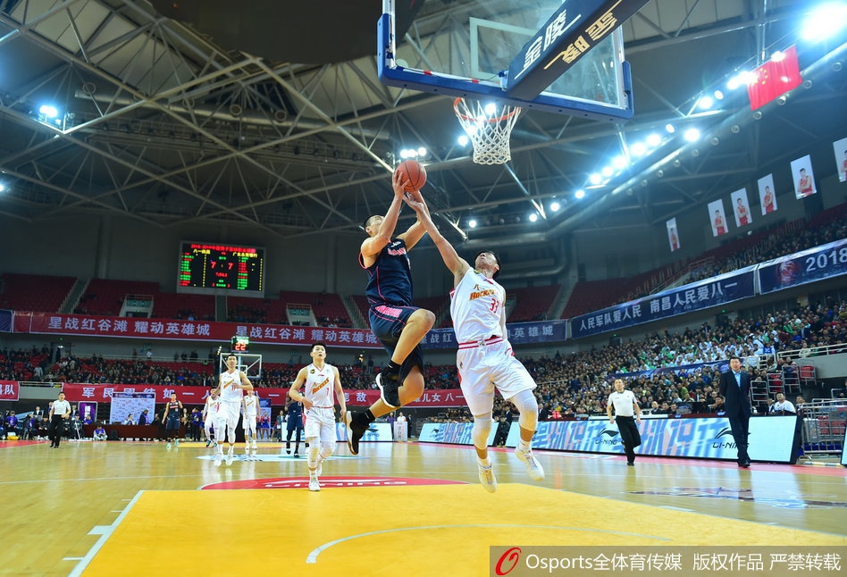 CBA第10轮:八一96-104广东