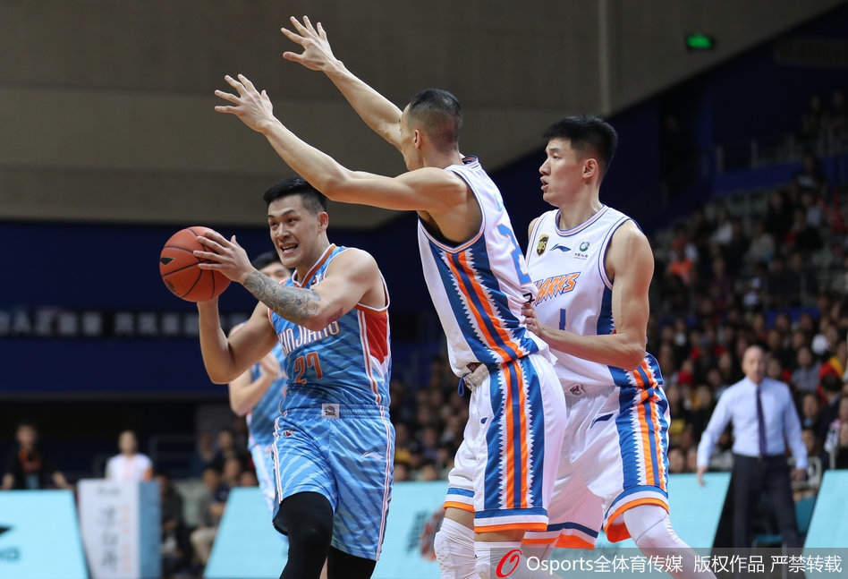 CBA第13轮：上海105-95新疆