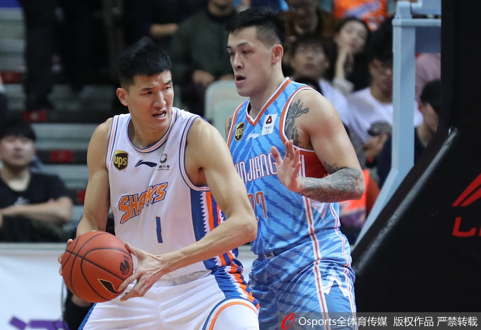 CBA第13轮：上海105-95新疆